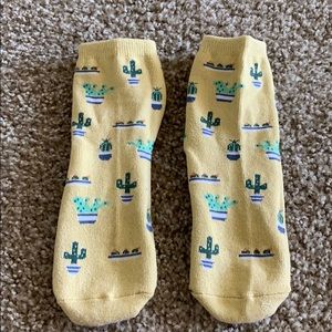 Cute cactus socks